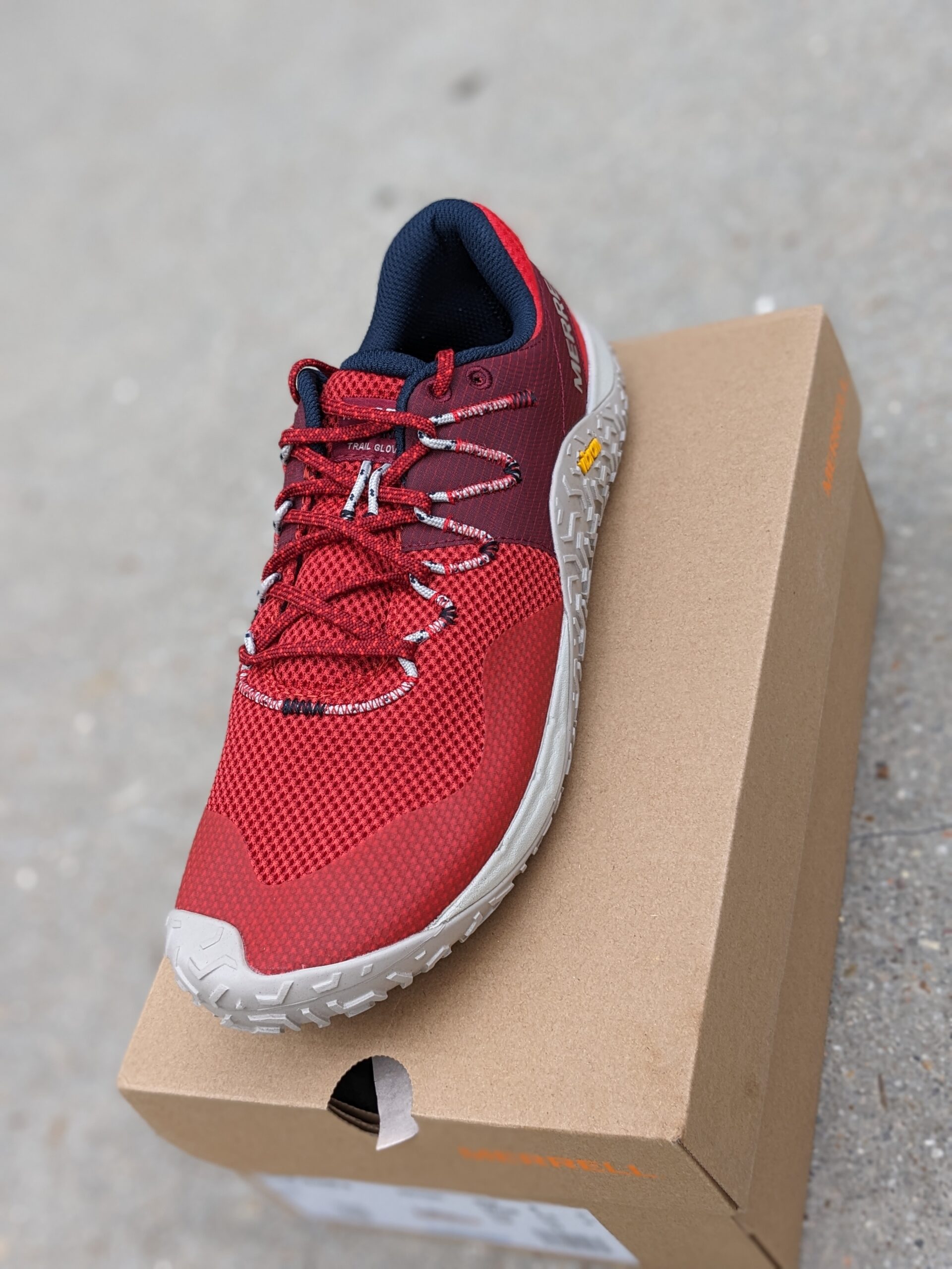 Merrell Trail Glove 7 toe box