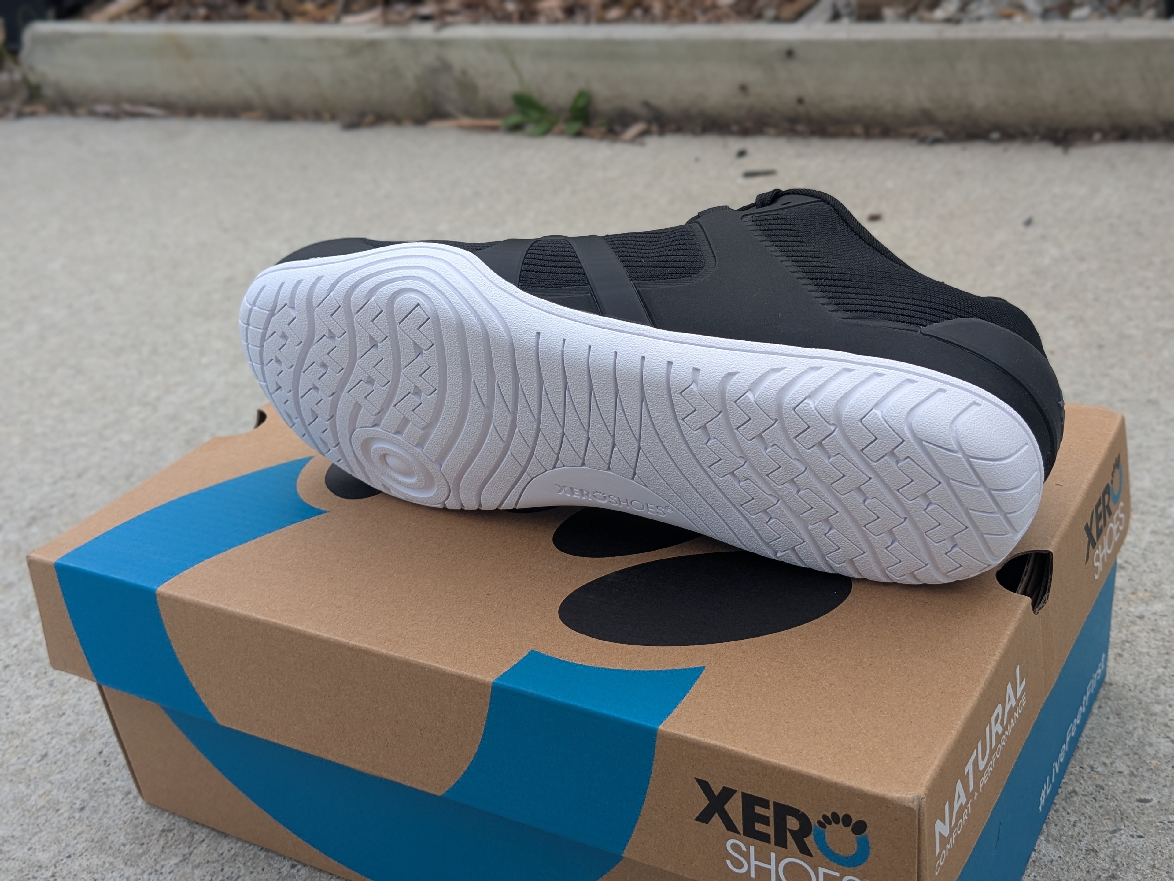 Xero Shoes 360 Rally outsole tread pattern