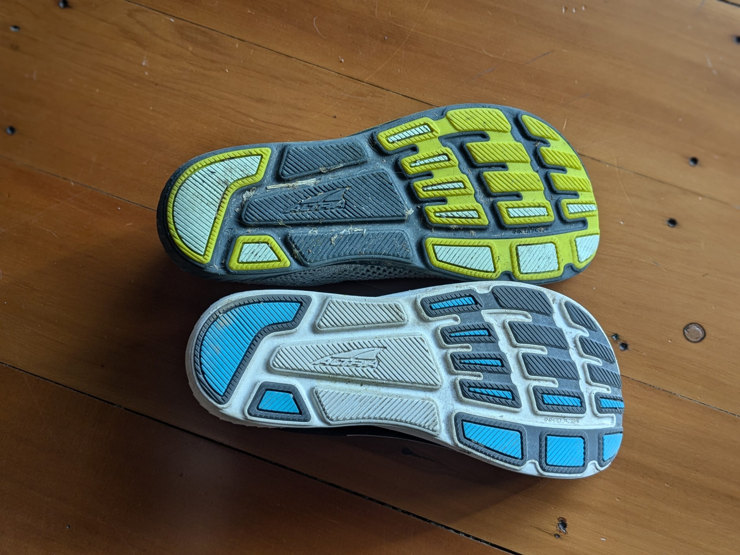 Altra Escalante Comparison Outsole 2