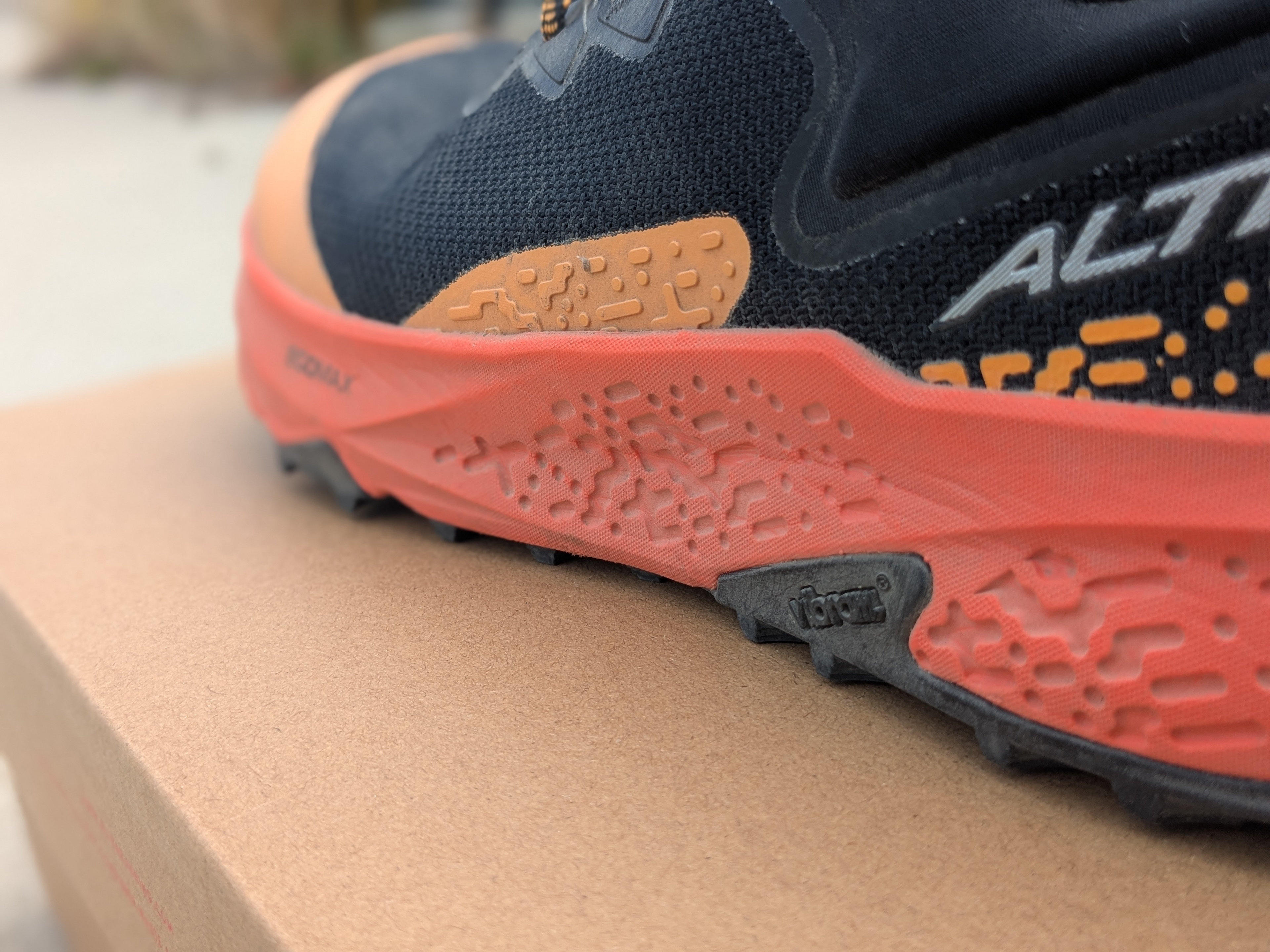 Altra Timp 6 stack height profile