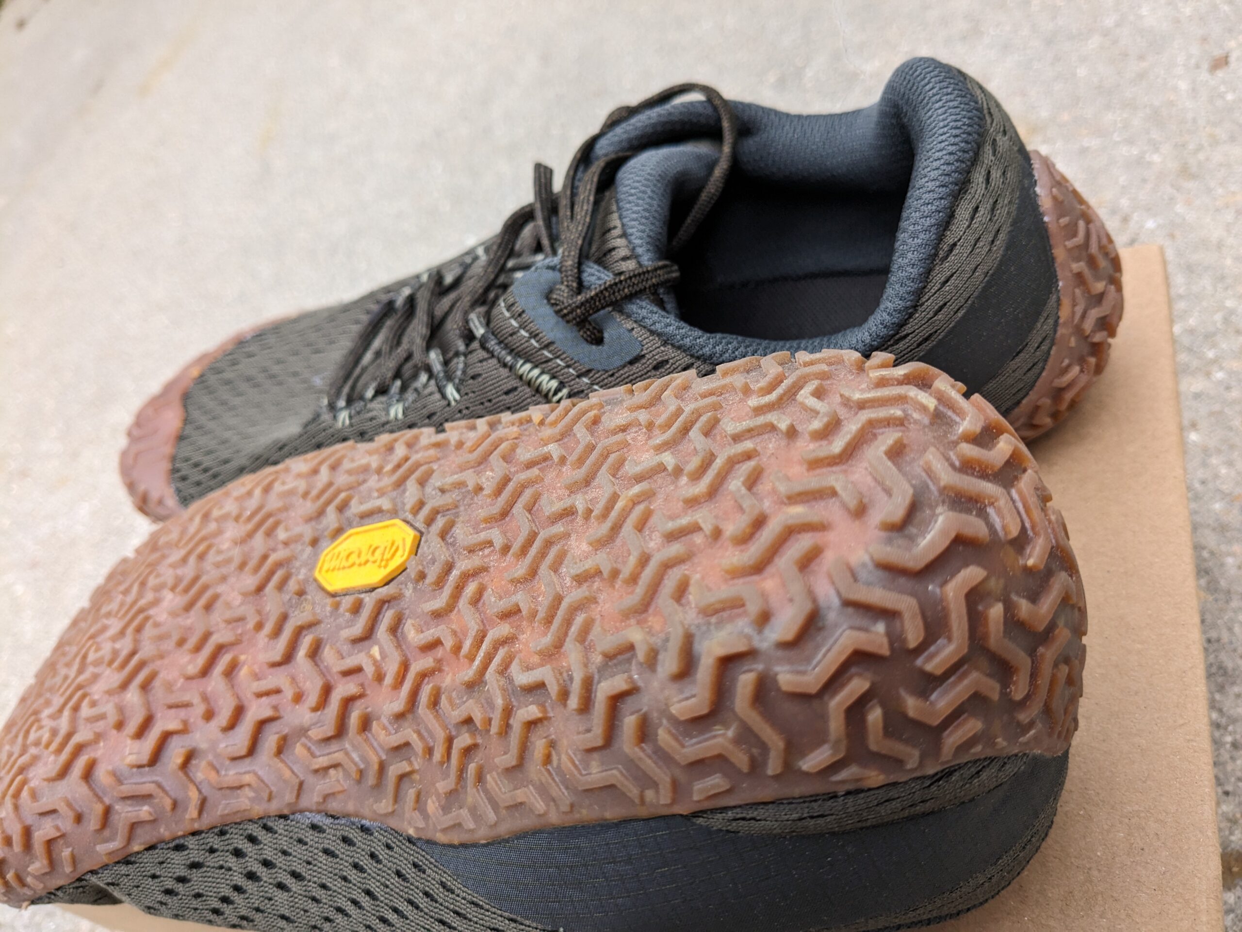 Merrell Vapor Glove 6 outsole heel