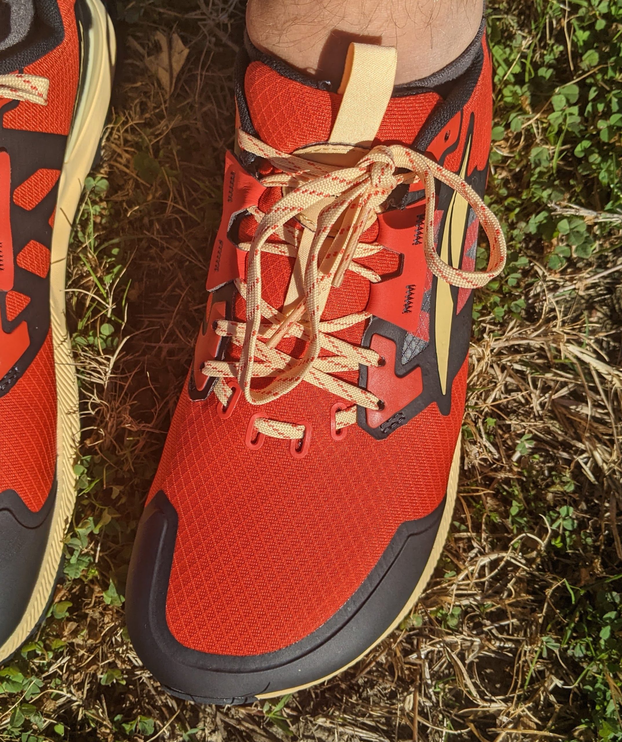 Altra Lone Peak 7 lacing