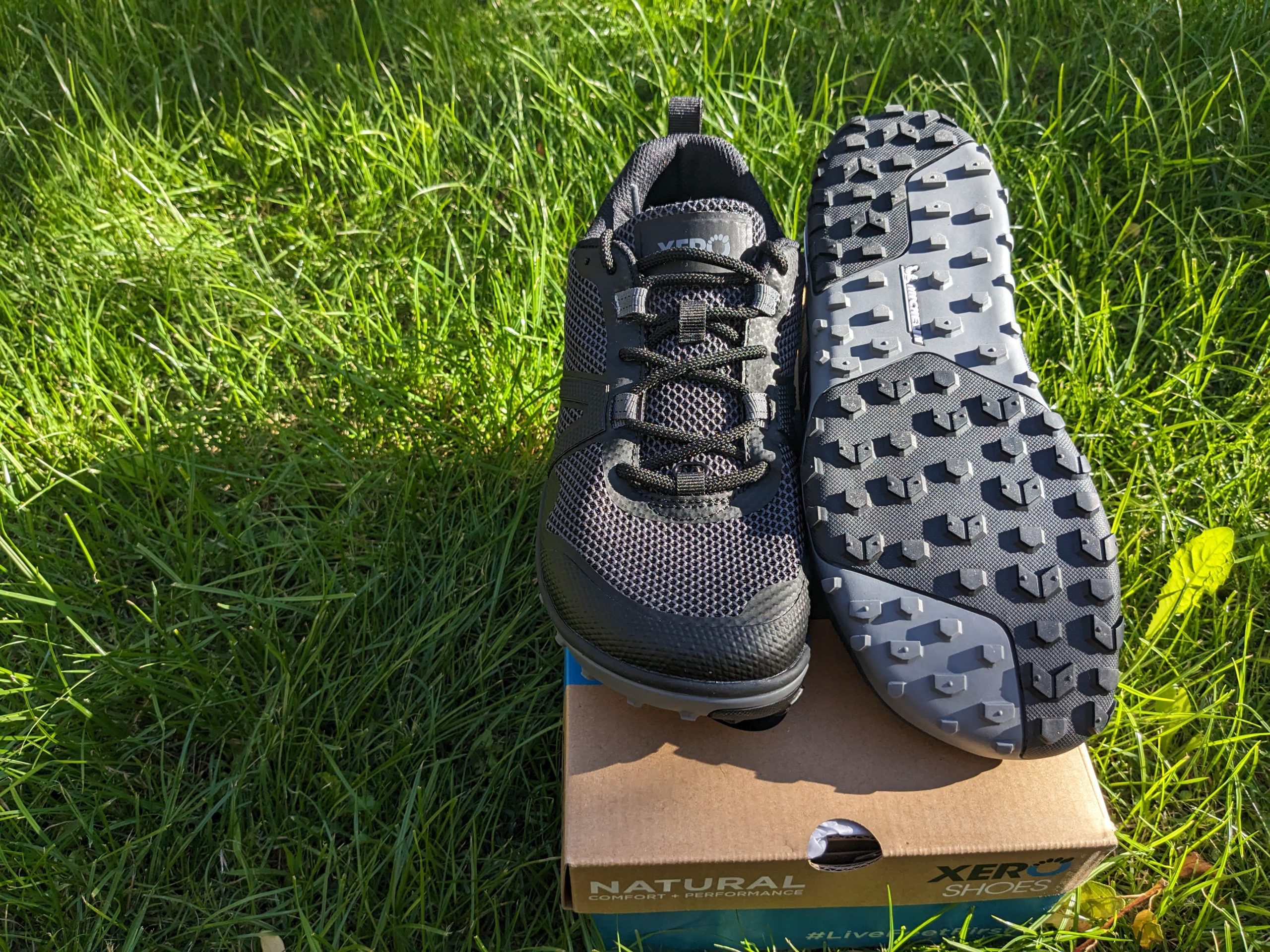 Xero Shoes Scrambler Low outsole with aggressive lugs for mud and technical terrain